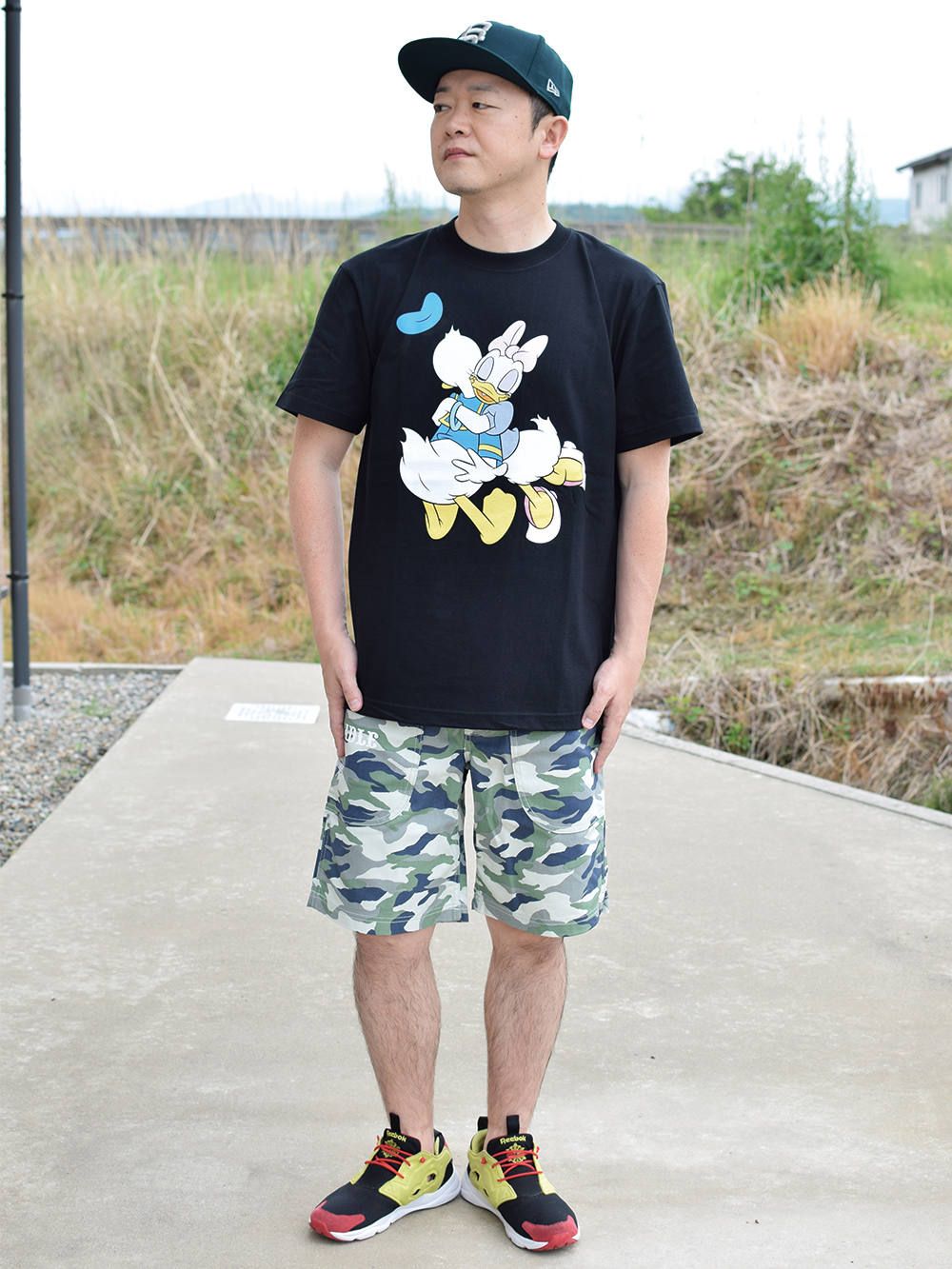 RC×DISNEY Donald&Daisy T-SHIRT