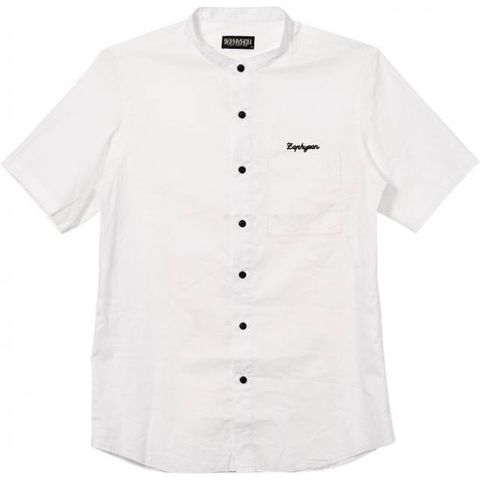 STAND COLLAR SHIRT S/S -Resolve-