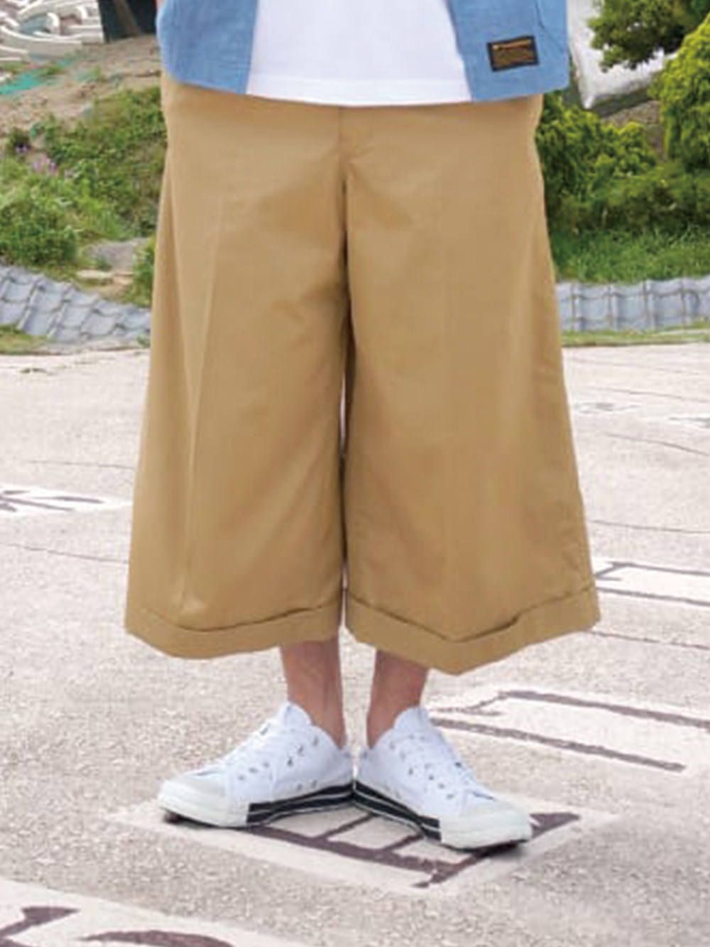 DUCK WIDE-PANTS