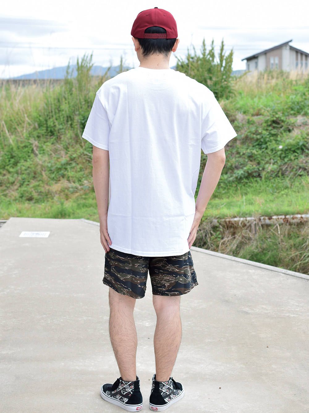 DESTRUCTIVE T-shirt / 1P RED