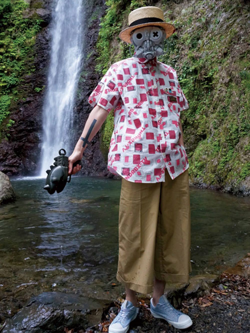DUCK WIDE-PANTS