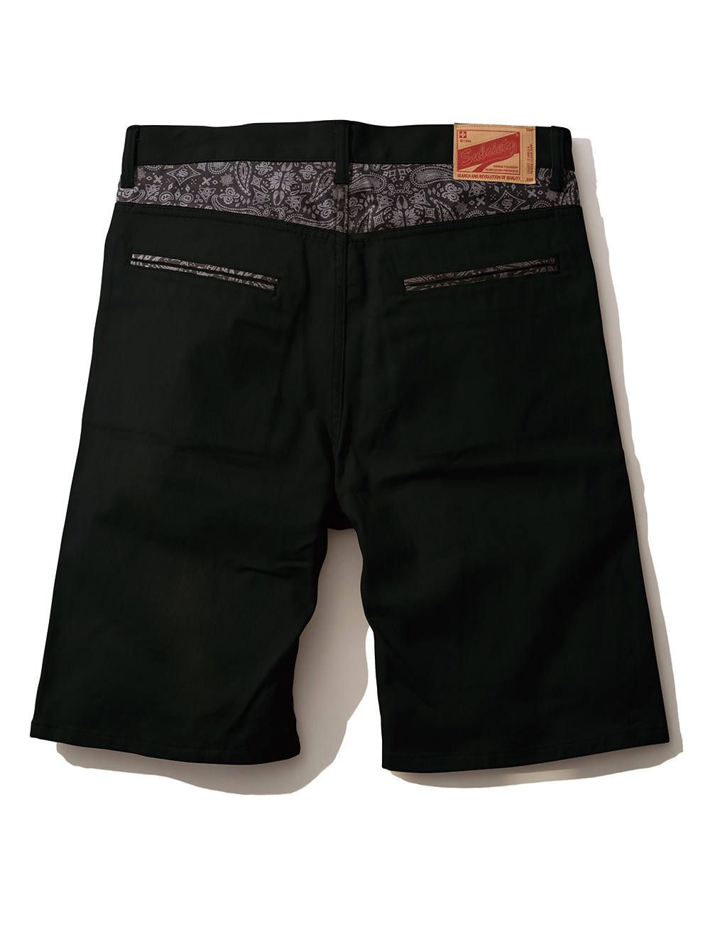 WORK SHORTS-PAISLEY-