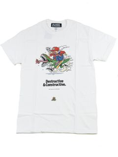 DESTRUCTIVE T-shirt / 1P RED