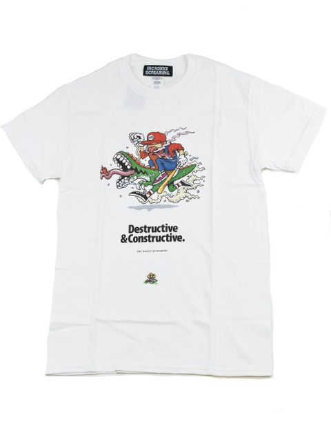 DESTRUCTIVE T-shirt / 1P RED