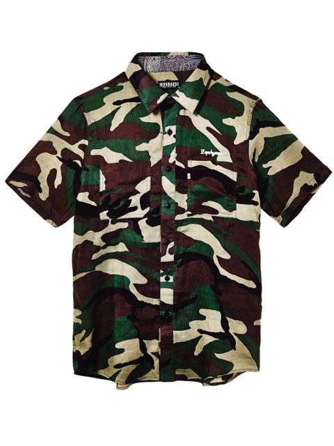 BANDANA SHIRT S/S -Inhale the black-