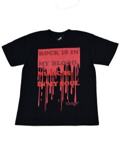 ROCK IS IN MY BLOOD s/s tee