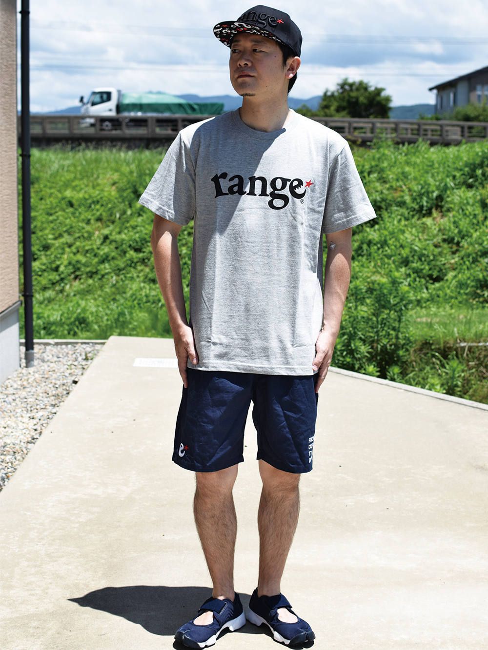 range logo s/s tee