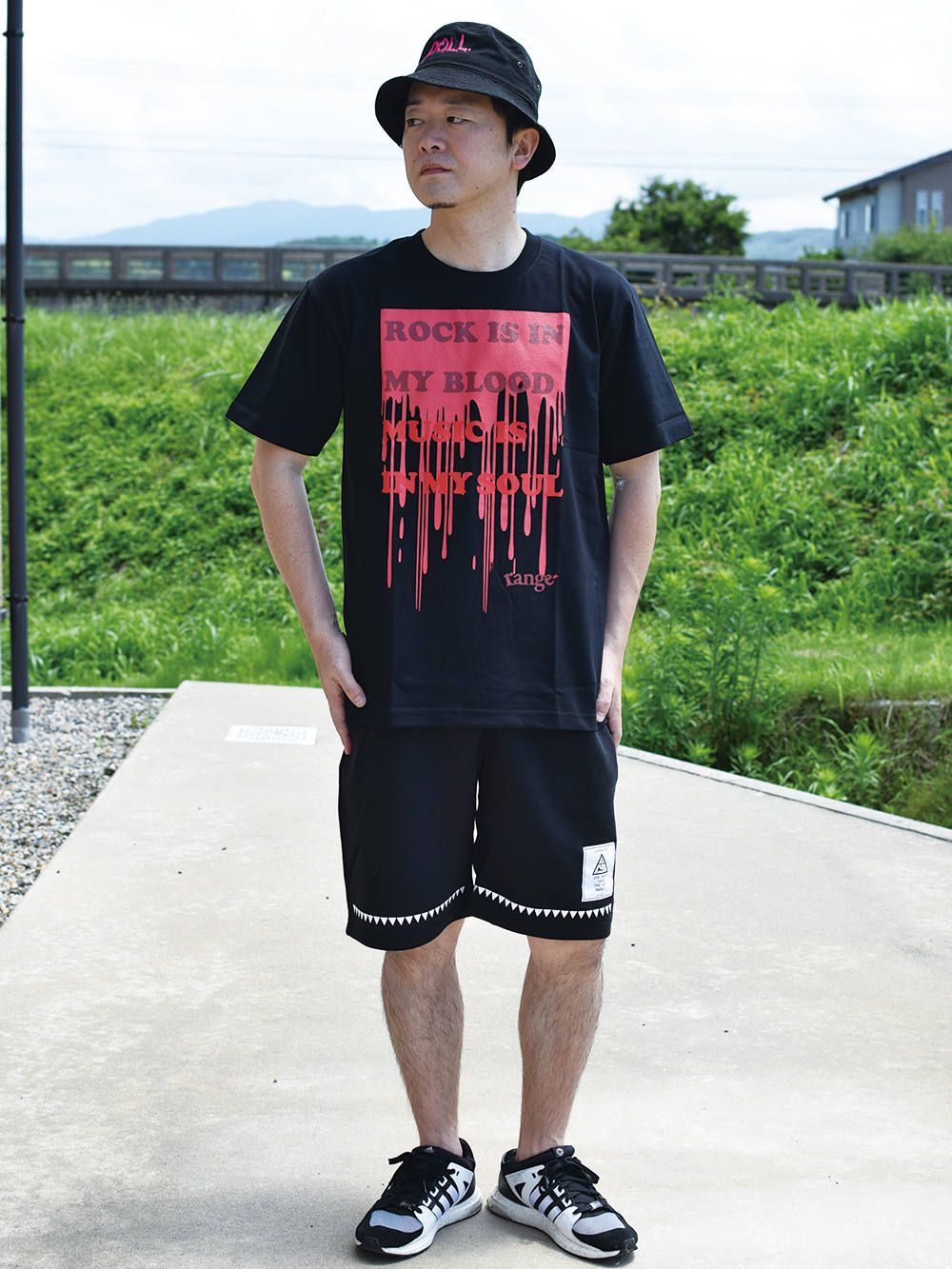 ROCK IS IN MY BLOOD s/s tee