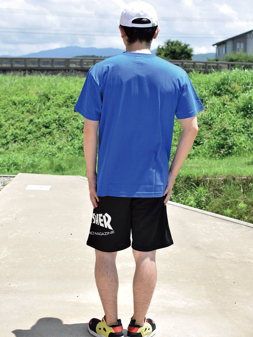 MAG LOGO  S/S TEE (箔プリント)