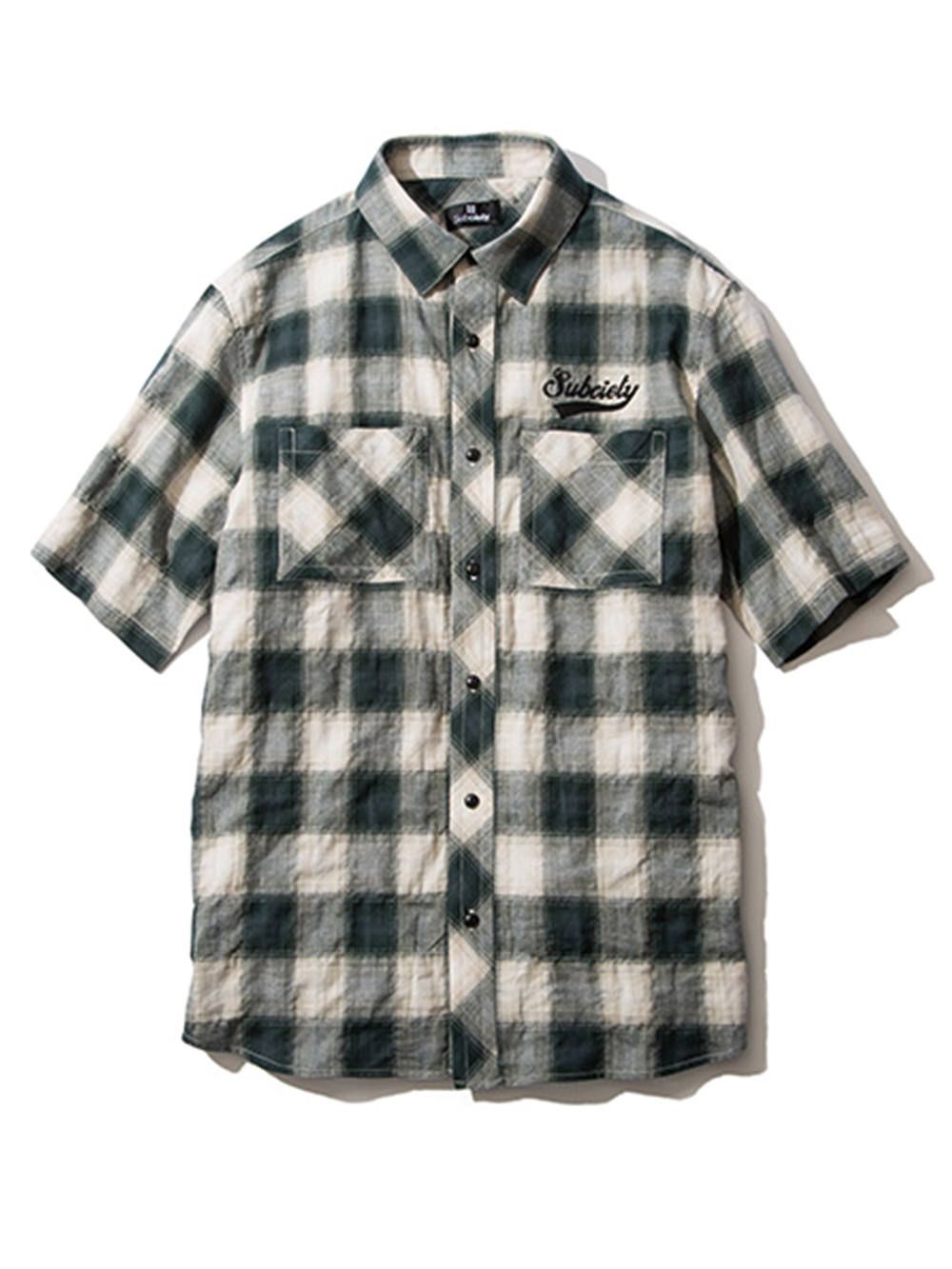 CHECK SHIRT S/S-GLORIOUS-