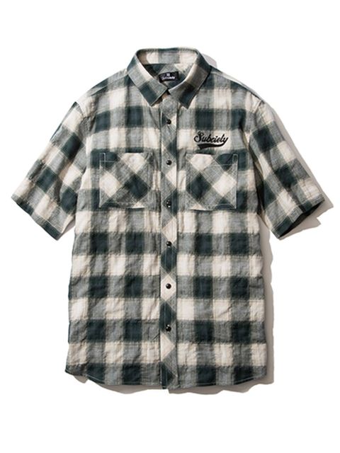 CHECK SHIRT S/S-GLORIOUS-