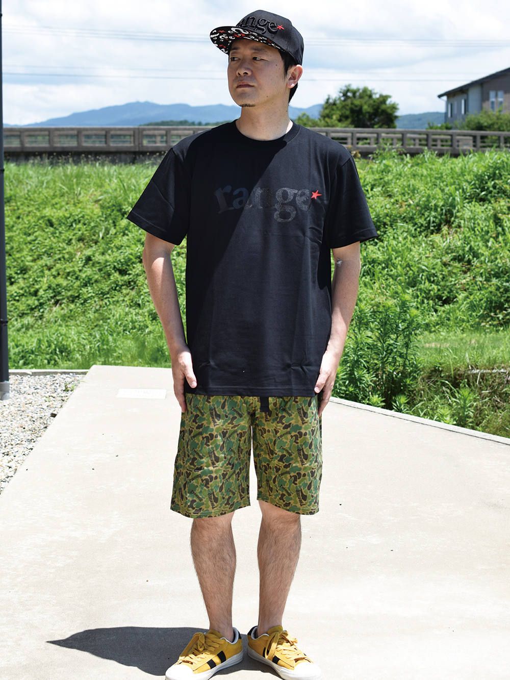 range logo s/s tee