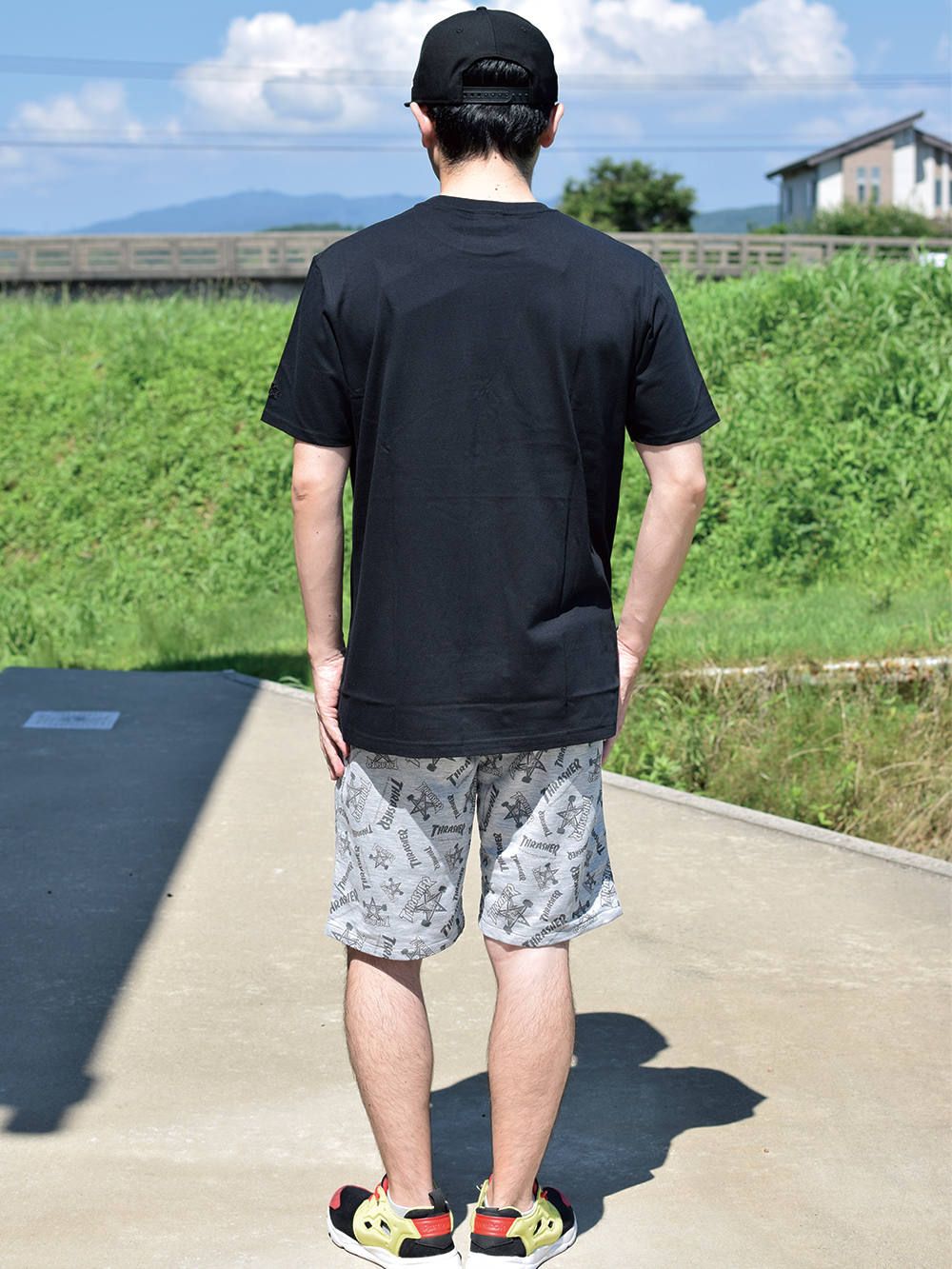 THRASHER×STARTER BLACK LABEL collaboration Tee 04