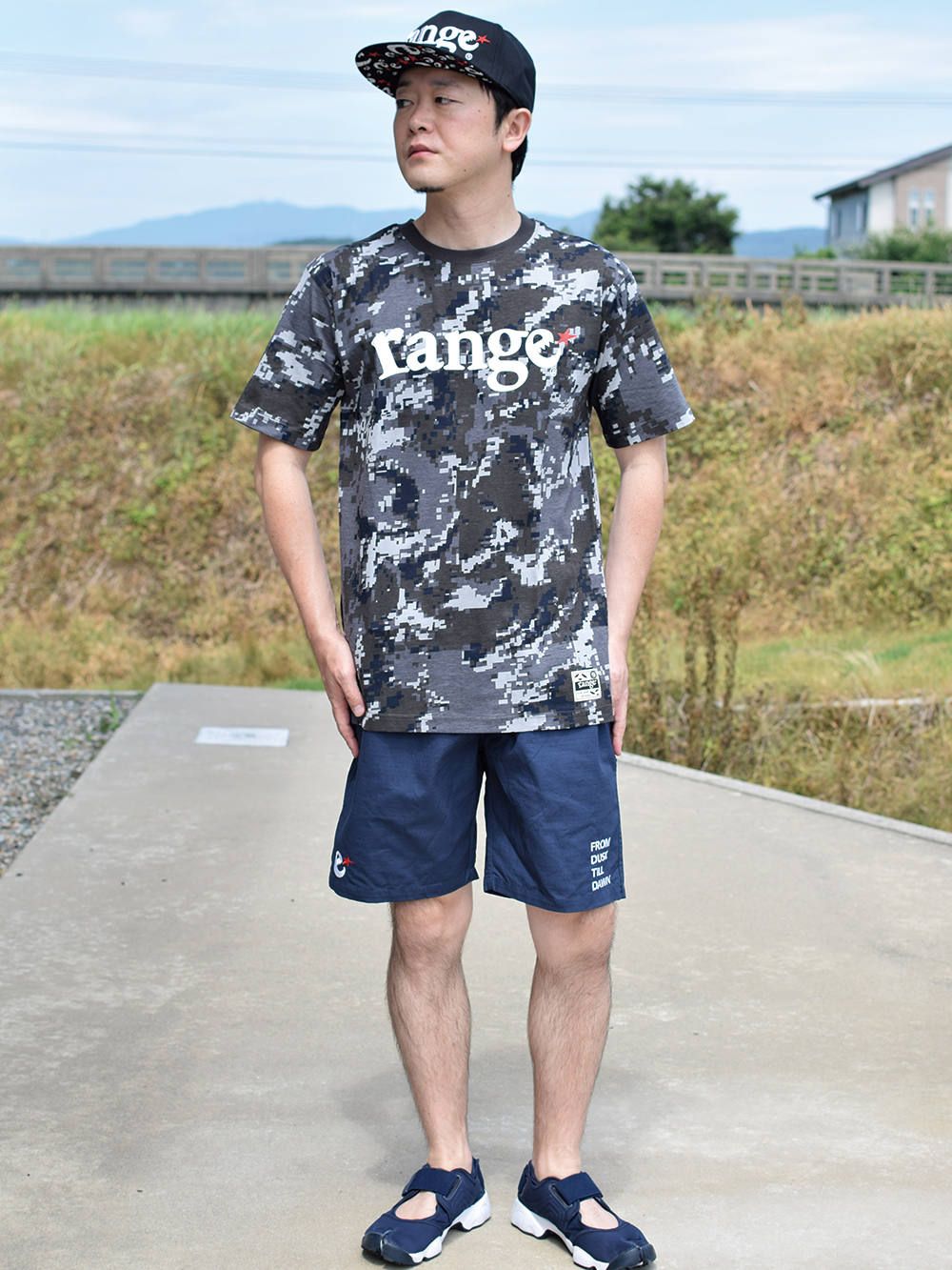 range camo s/s tee