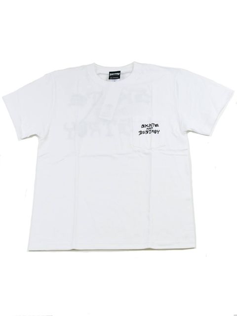SK8&DESTROY POCKET T-SHIRT