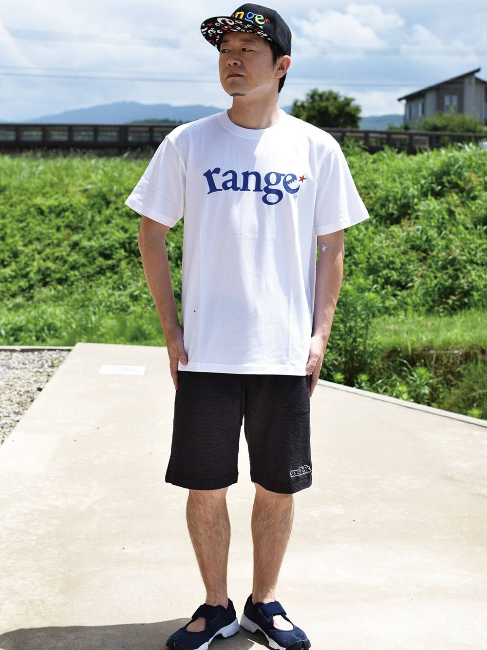 range logo s/s tee