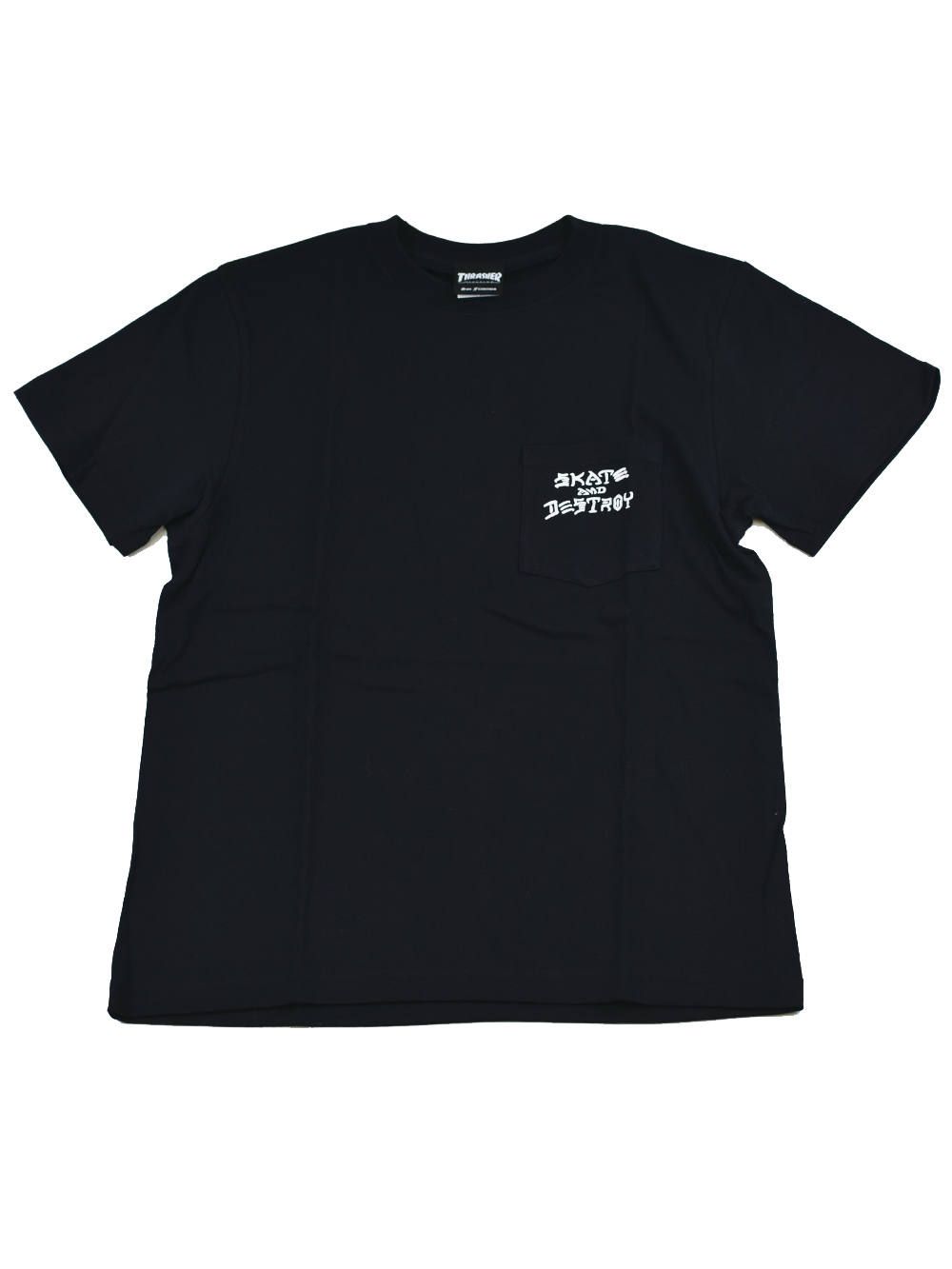 SK8&DESTROY POCKET T-SHIRT