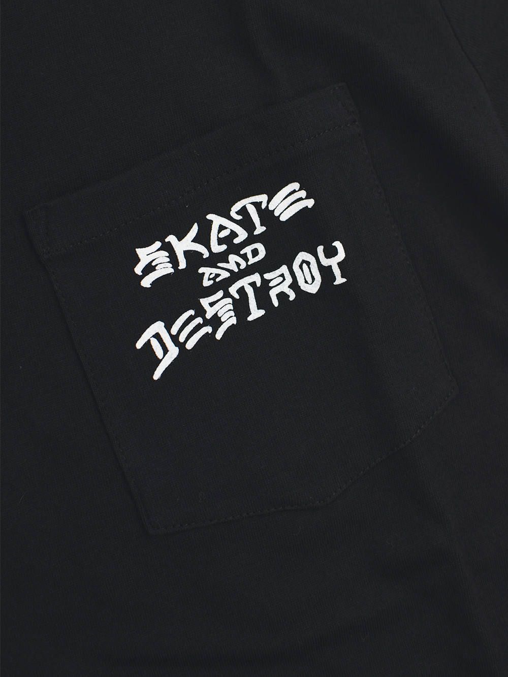 SK8&DESTROY POCKET T-SHIRT