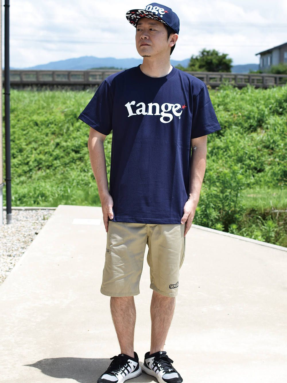 range logo s/s tee