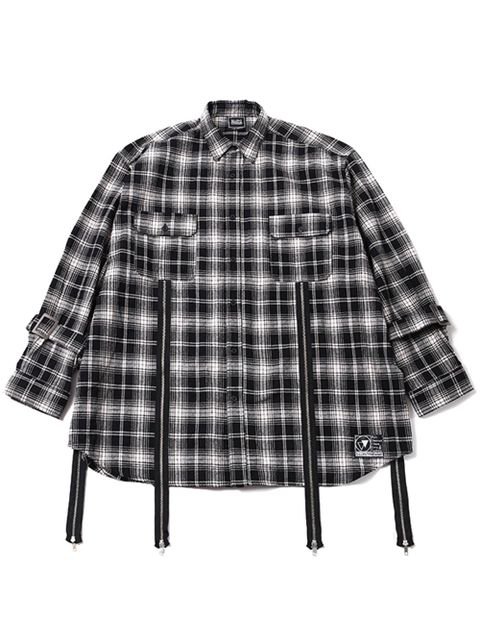 MALCOLM -Zip Wide Shirts-