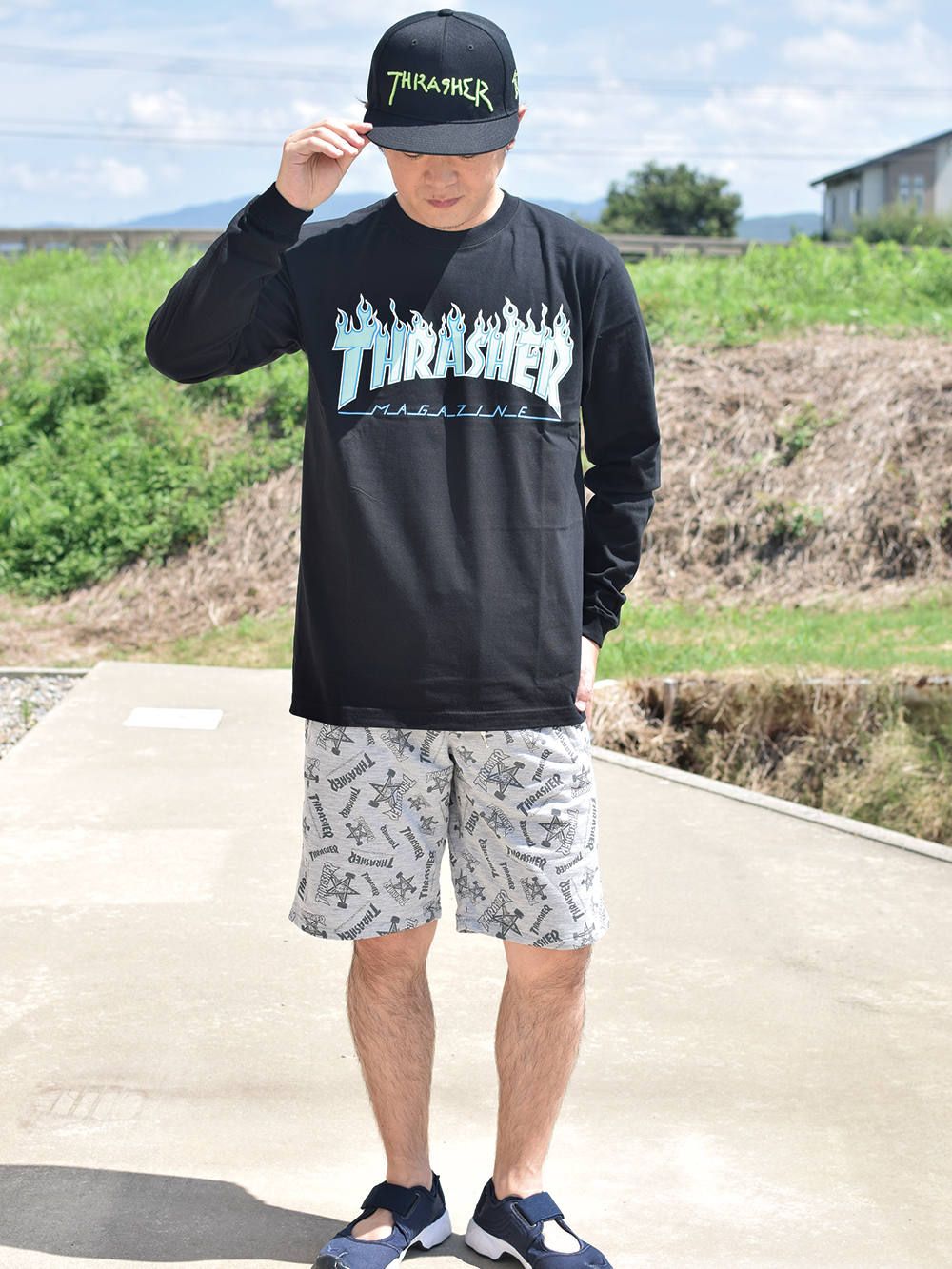 FLAME 3C L/S TEE
