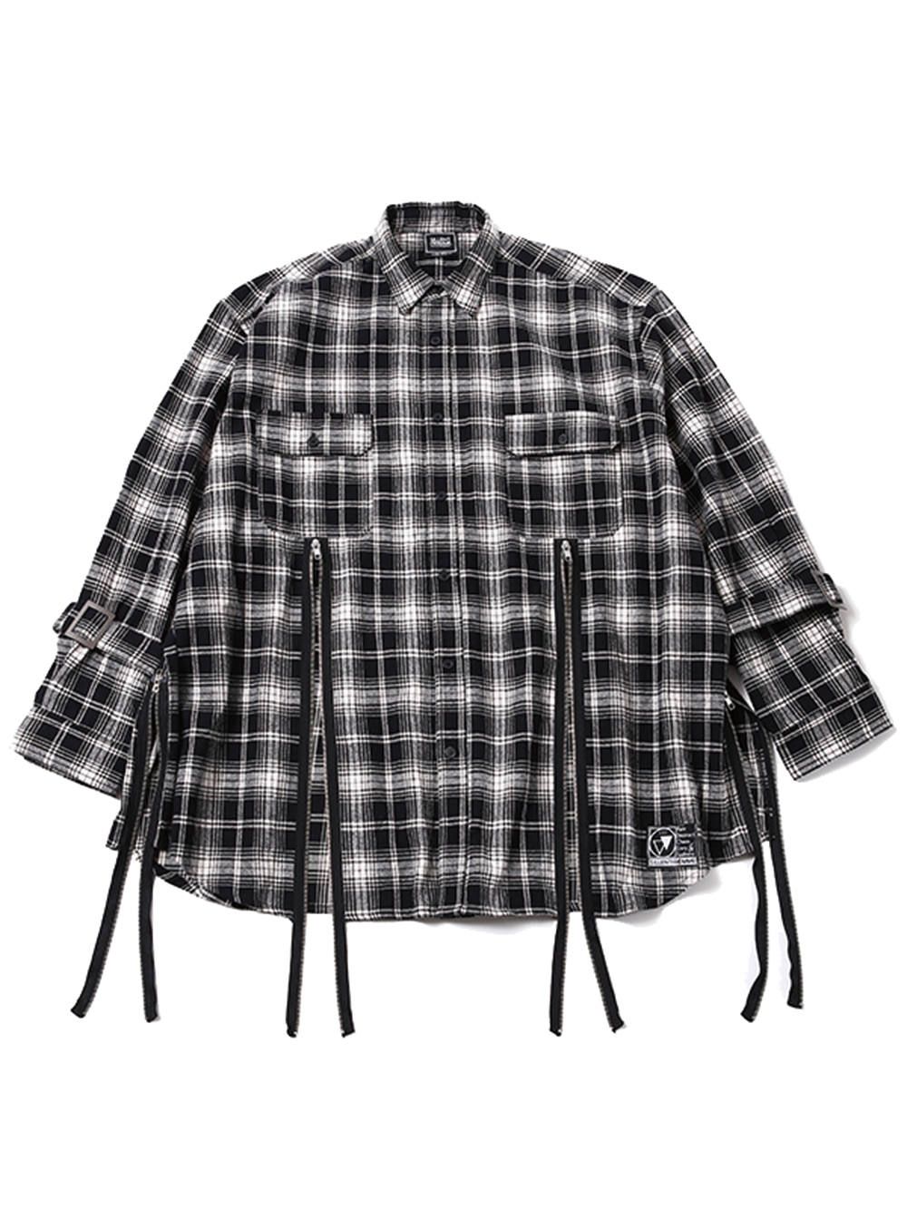 MALCOLM -Zip Wide Shirts-
