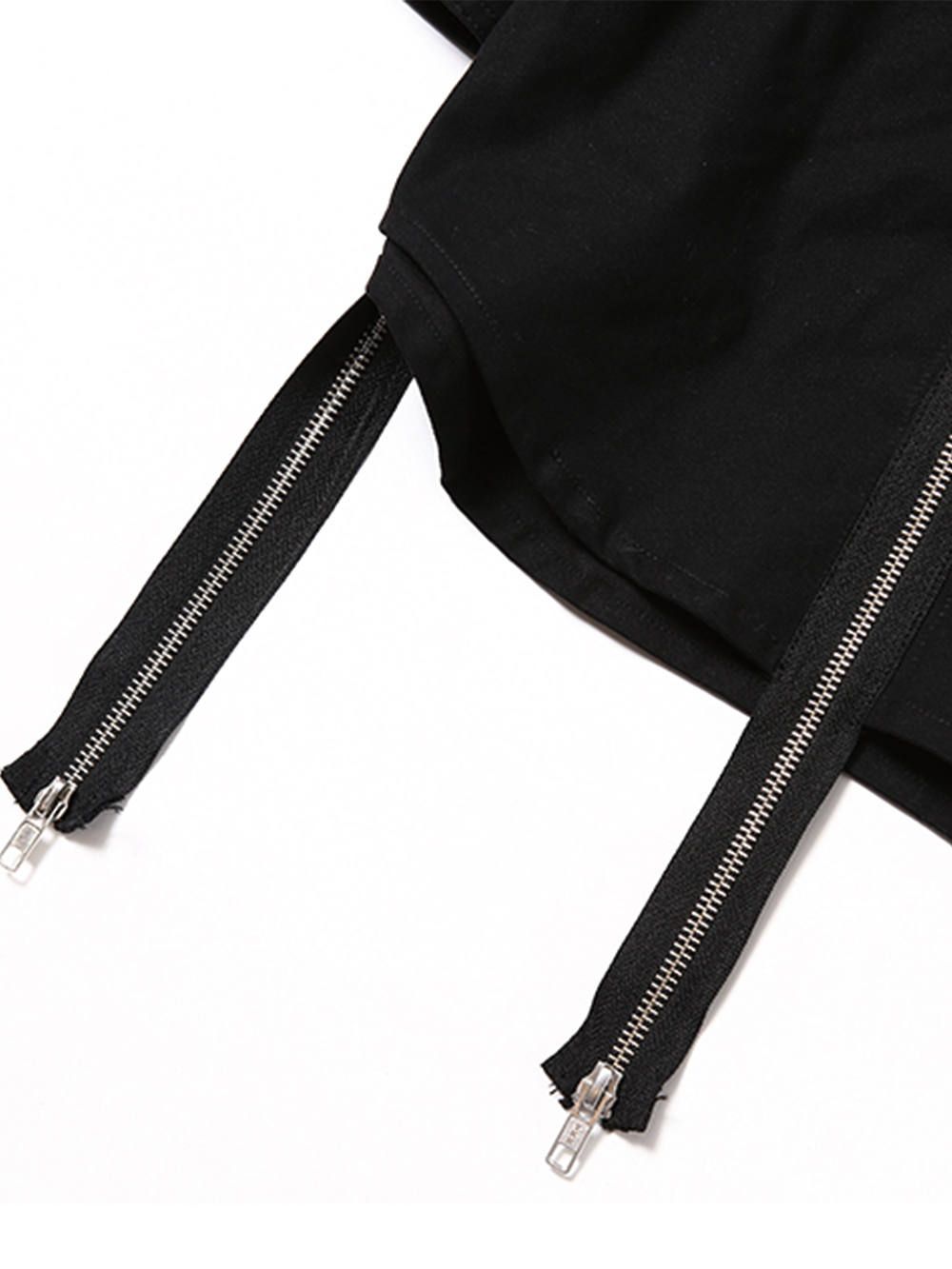 MALCOLM -Zip Wide Shirts-