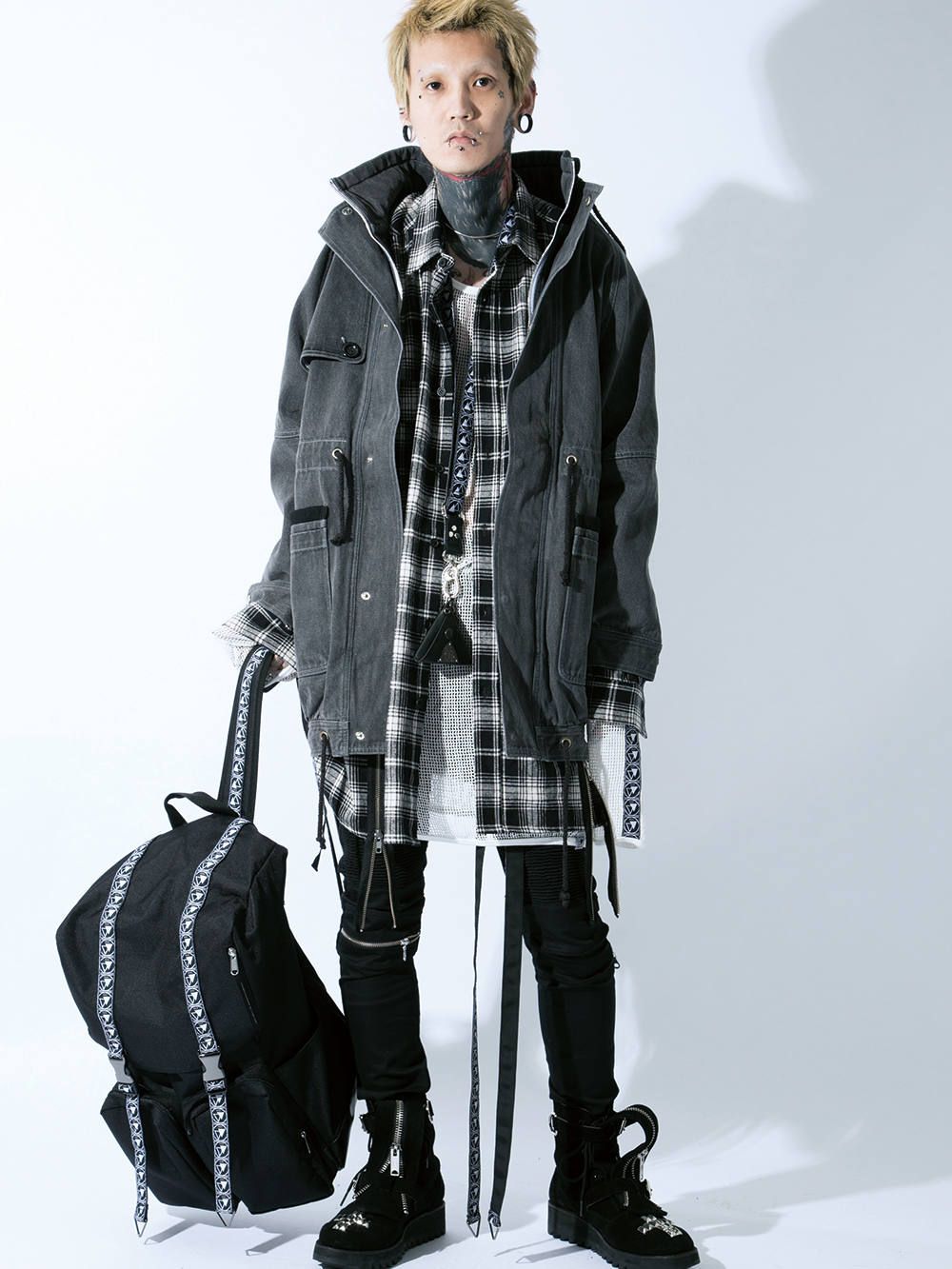 MALCOLM -Zip Wide Shirts-