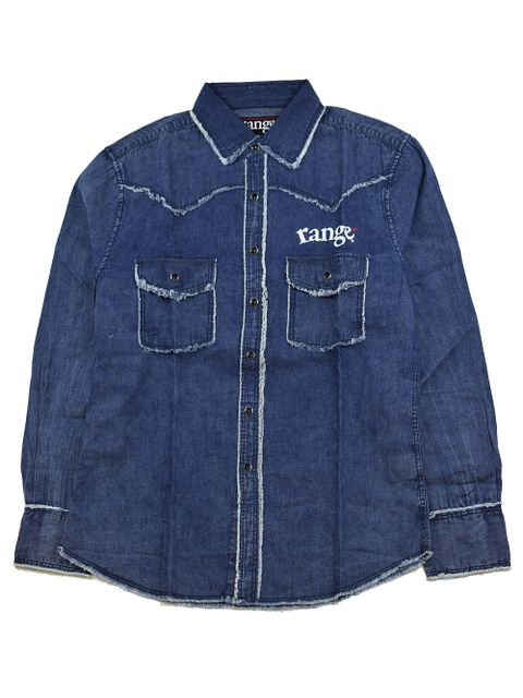 rg denim western damage shirts