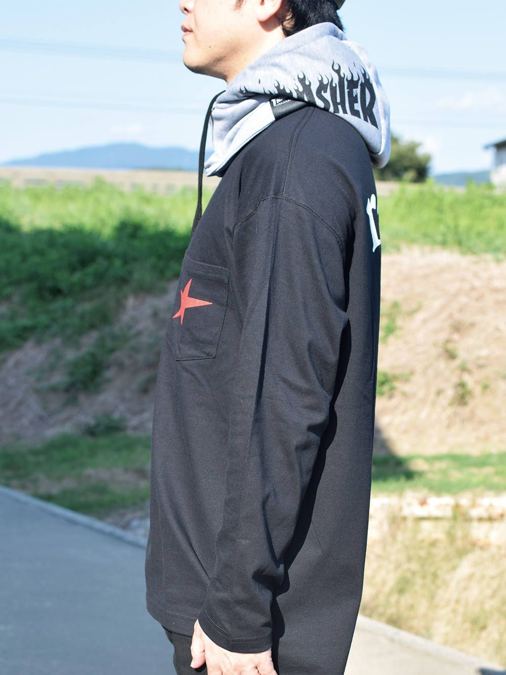 MAG/FLAME フード付ネックウォーマー