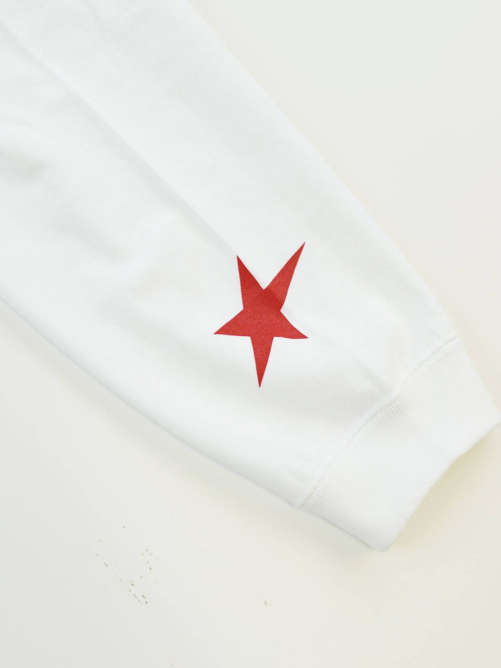 rg heavy weight 7.1oz red star LS tee
