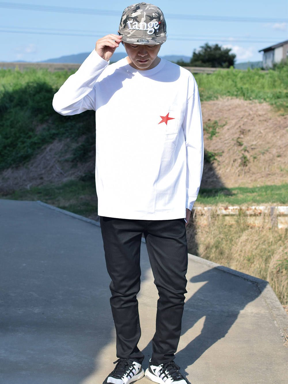 rg pocket LS tee