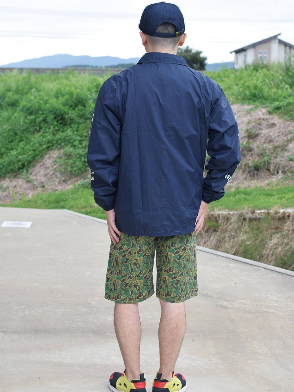 専用レア COACH×Keith Haring サテンジャンパー スカジャン テーラー東洋スカジャン「king Kamehameha×Hawaiian Crest」復刻