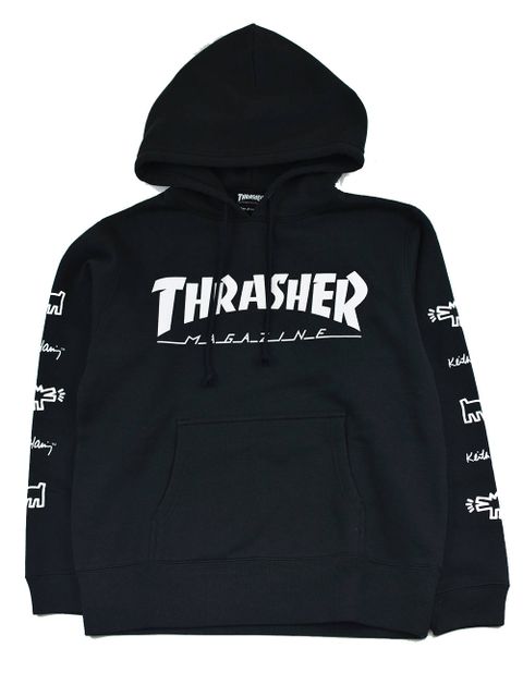 THRASHER×KEITH HARING HOODIE (10.0oz)