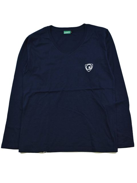 sd V-neck LS tee