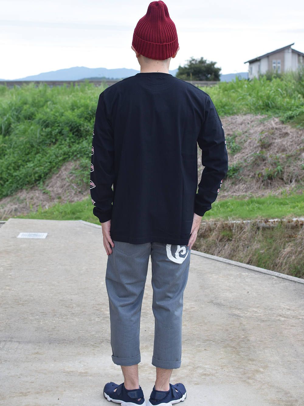 THRASHER×KEITH HARING L/S TEE