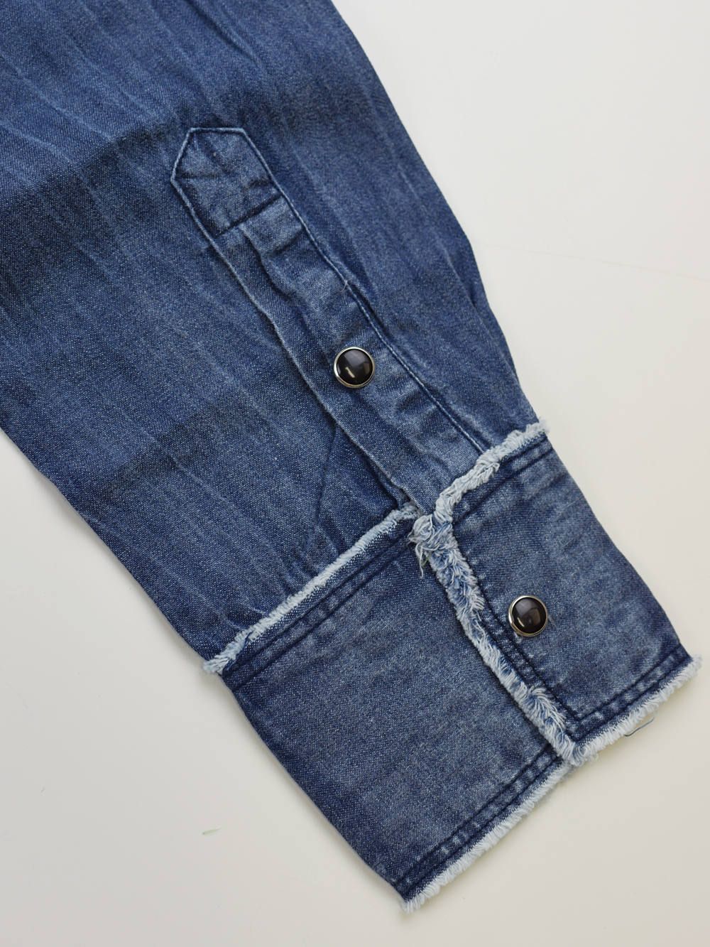 rg denim western damage shirts