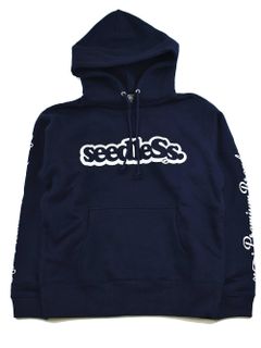 sd premium sleeve logo hoody