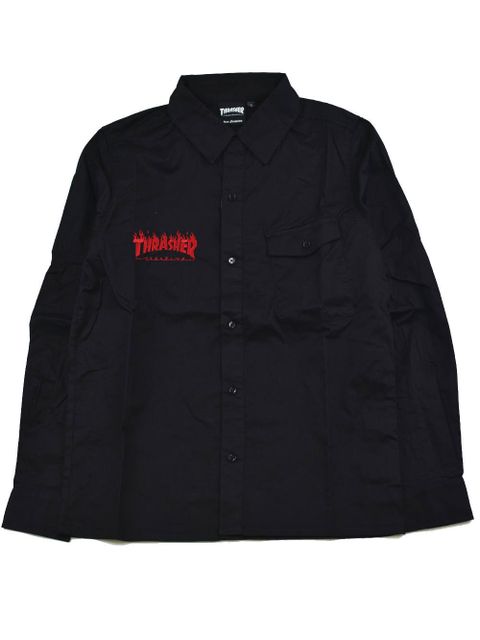 FLAME LOGO WORK-SHIRT
