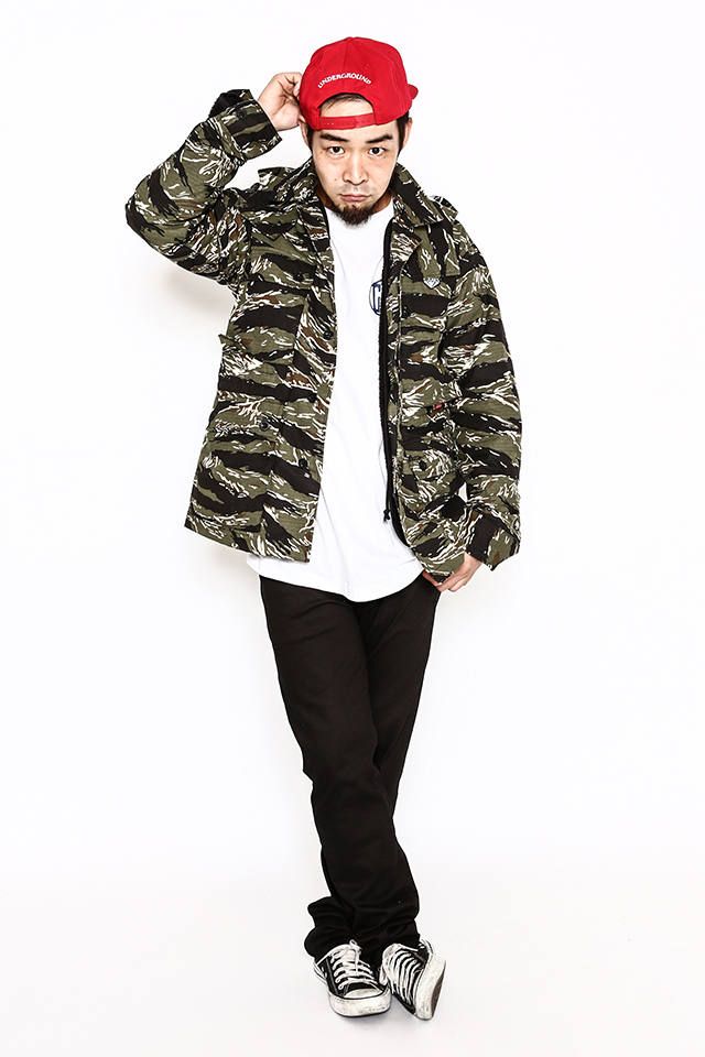 SKULL MILITARY-JACKET