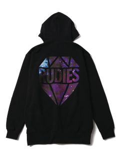 BRILLIANT GALAXY ZIPHOOD-SWEAT