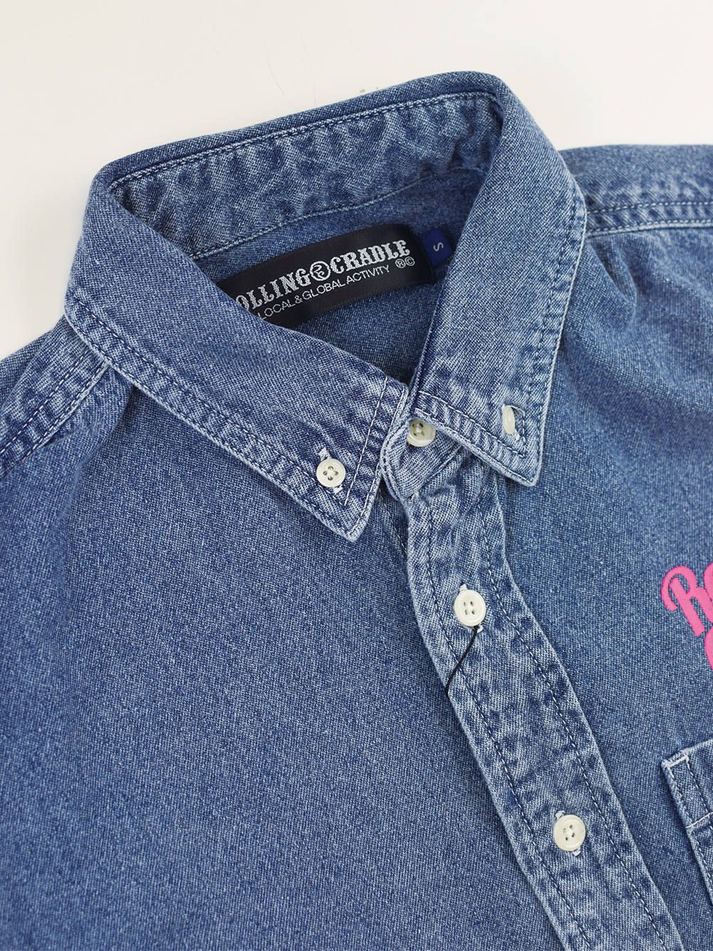 BIG SHOUT DENIM-SHIRT