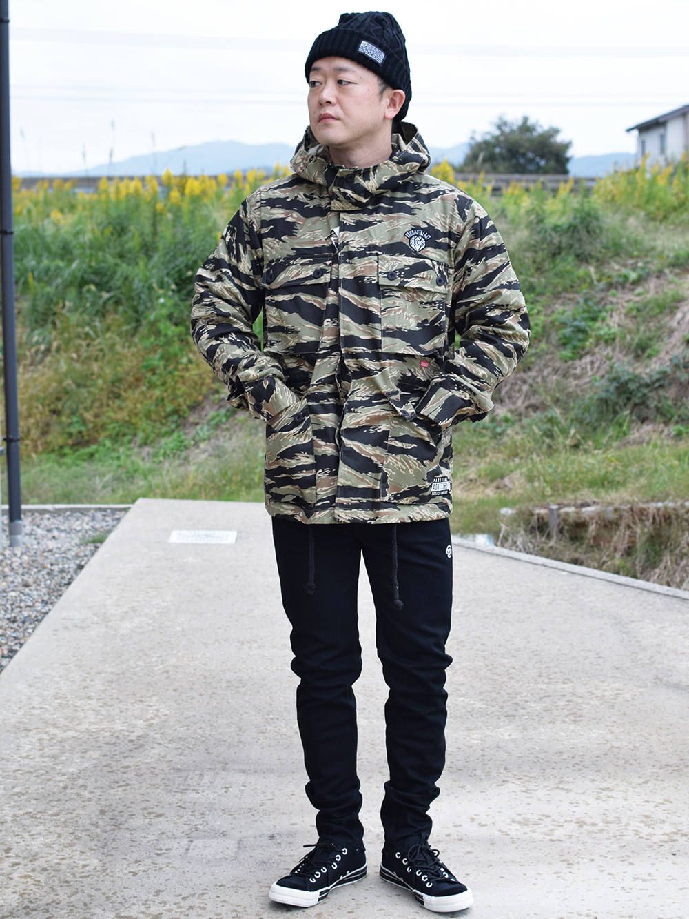 SKULL MILITARY-JACKET