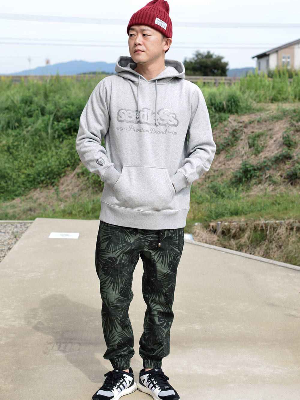 coop coating logo hoody sweat