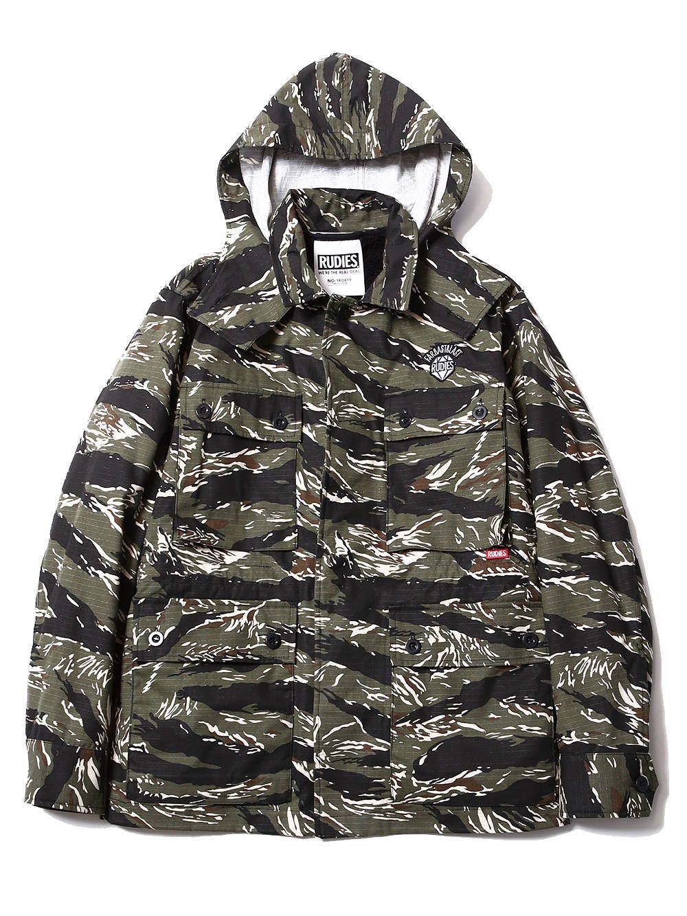 RUDIES バーガンディジャケット NO-180419 楽天市場】(ルーディーズ) RUDIE'S DRAWING HOOD JACKET (JACKET