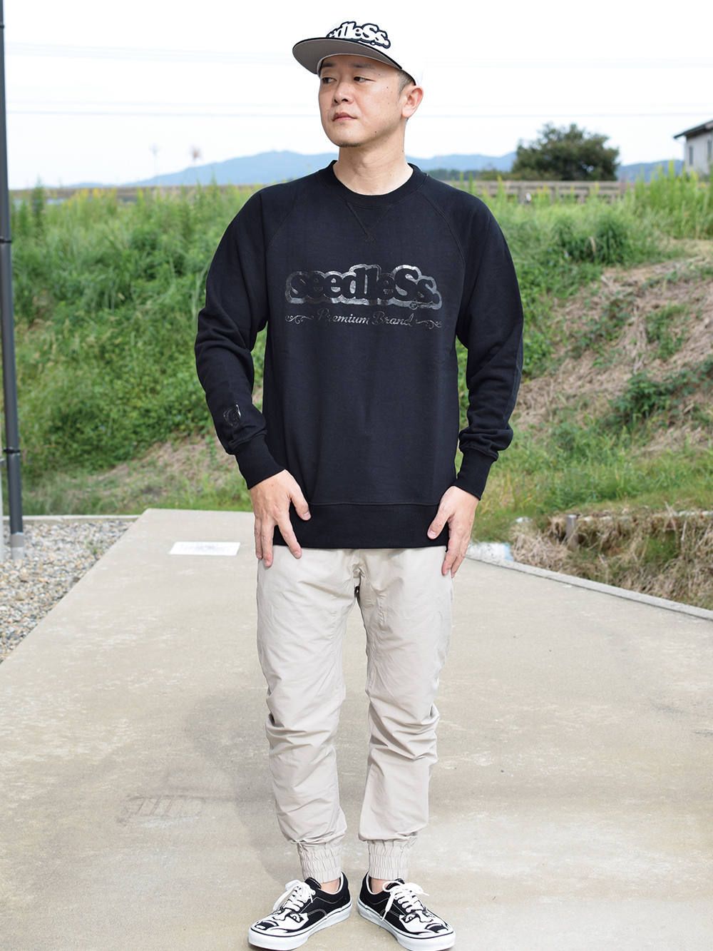 coop coating logo crew sweat