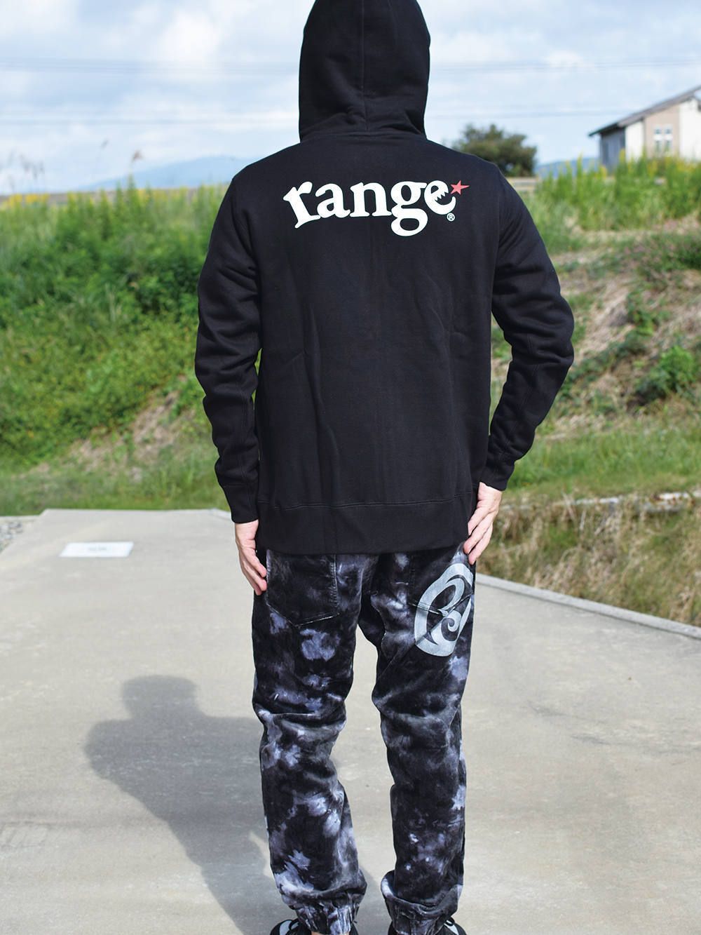 range super heavy weight 12.4oz zip hoody