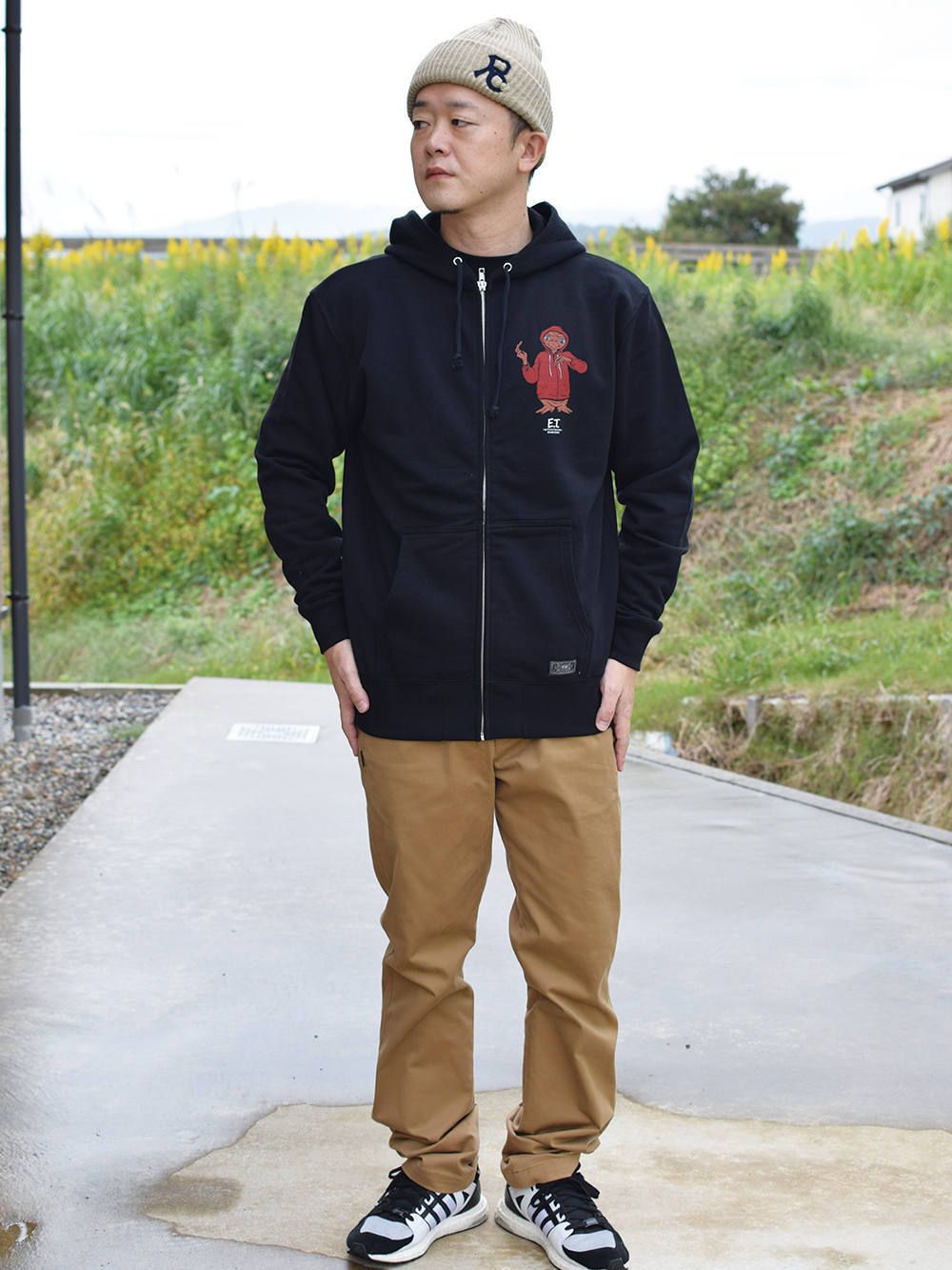 RCxE.T. ZIP HOODIE