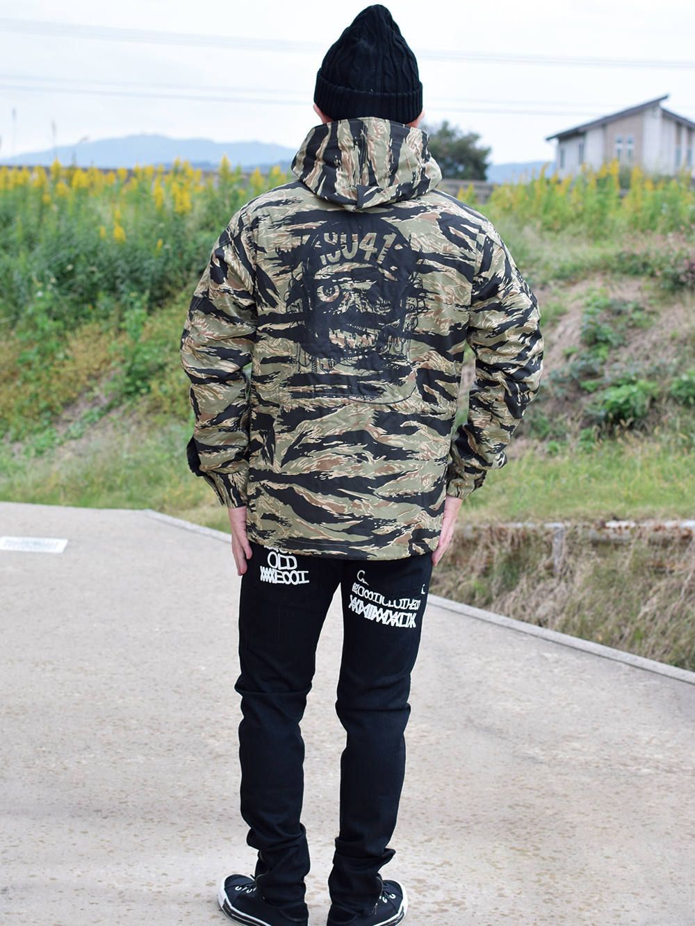 SKULL MILITARY-JACKET