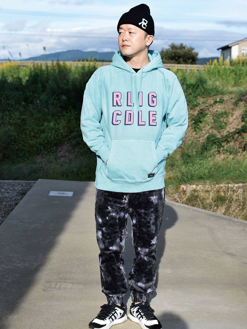 RLIG CDLE PIGMENT-HOODIE